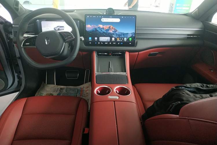 Used Hima AITO M5 2025 Extended-Range Ultra All-Wheel-Drive Version Audio And AC Panel