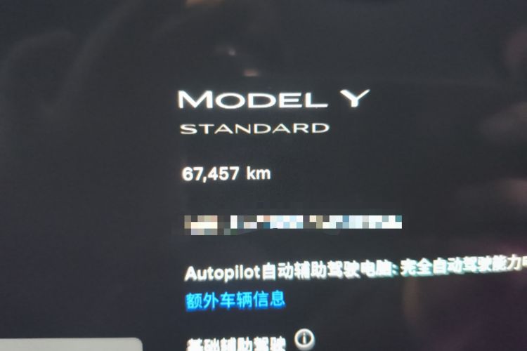 Used Tesla Model Y 2021 Standard Range Rear-Wheel Drive Version
