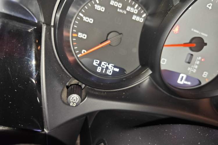 Used Porsche Macan 2017 Macan S 3.0T Odometer Close Up