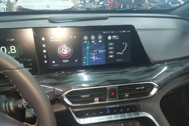 Used CHANGAN UNI-T 2022 1.5T Flagship Edition Audio And AC Panel