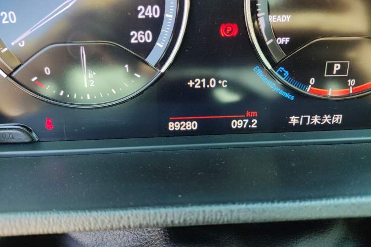 Used BMW X1 2021 xDrive25Li Luxury Model Odometer Close Up