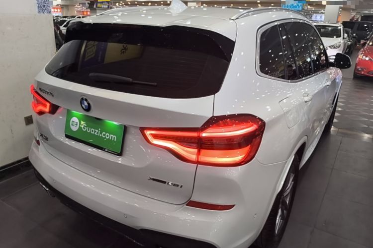 Used BMW X3 2021 xDrive28i M Sport Package Rear Right 45 Deg
