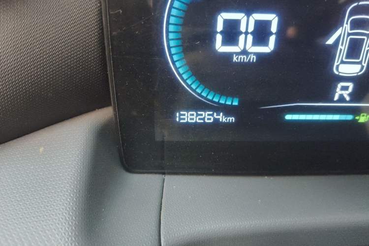 Used Leapmotor T03 2021 400 Lite Edition - Lithium-Ion Battery Odometer Close Up