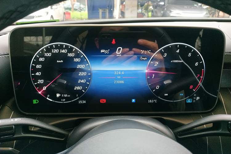 Used Mercedes-Benz C-Class 2024 C 260 L Brilliant Night Sports Edition Instrument Cluster