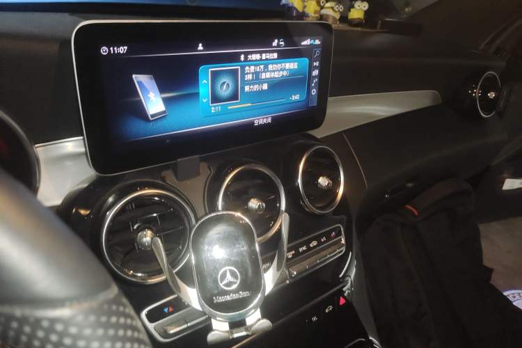 Used Mercedes-Benz C-Class 2019 C 260 Sport Edition Audio And AC Panel