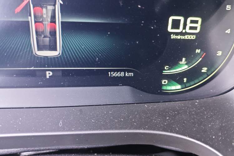 Used Roewe iMAX8 2021 400TGI Supreme Series Prestige Edition Odometer Close Up