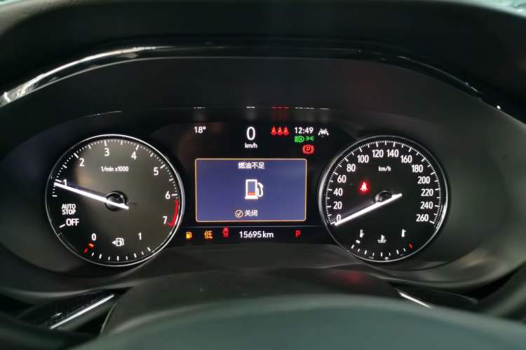 Used Buick Envision 2023 Encore Plus 652T Five-Seat Luxury Model Instrument Cluster