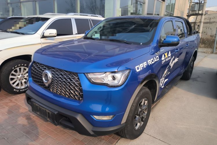 Used Great Wall Poer 2021 2.0T Commercial Version Automatic Diesel 4x4 Elite Long-Box GW4D20M