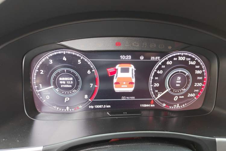 Used Volkswagen Teramont 2017 380TSI Four-Wheel Drive Luxury Edition Instrument Cluster