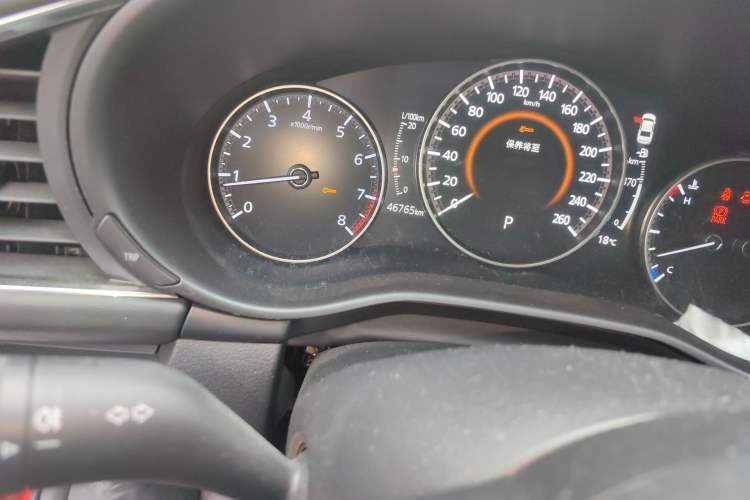 Used Mazda 3 Axela 2020 2.0L Automatic Zhiya Edition Odometer Close Up