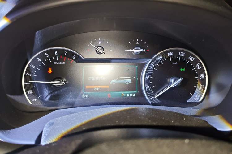 Used Buick GL8 2017 ES 28T Comfort Model China V Standard Instrument Cluster