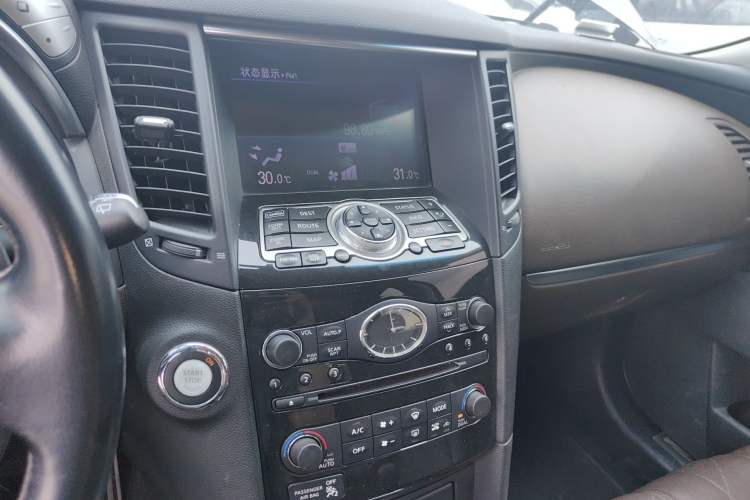 Used Infiniti FX 2013 FX37 Standard Edition Audio And AC Panel