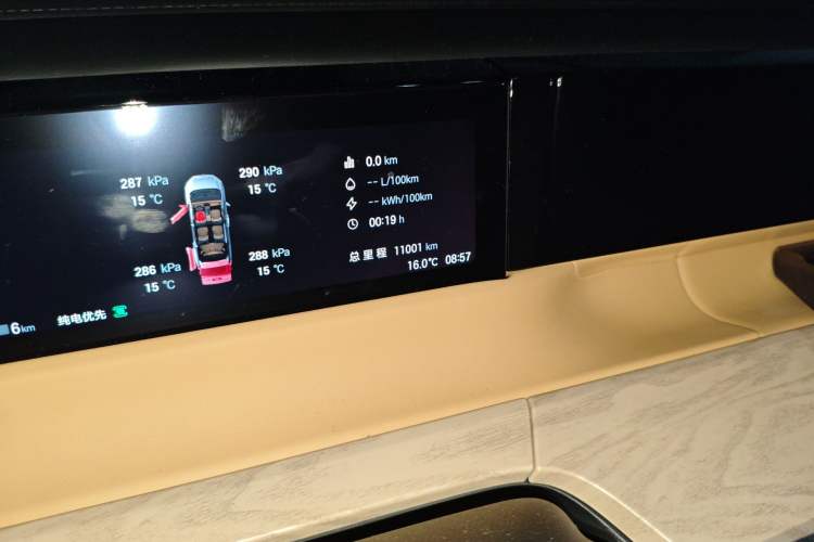 Used GAC Trumpchi E8 New Energy 2025 150km PRO+ Odometer Close Up