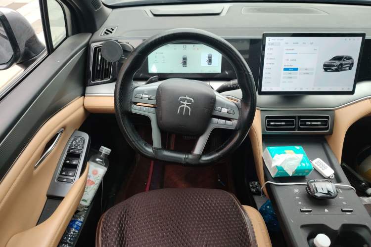 Used BYD Song L DM-i 2025 Intelligent Driving Version 112 km Leading Trim Steering Wheel