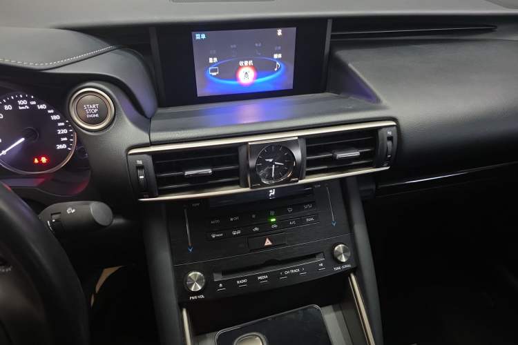 Used Lexus IS 2017 300 Leading Edition Audio And AC Panel