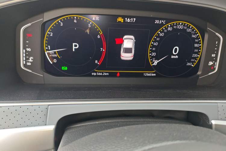 Used Volkswagen Lavida 2024 1.5L Automatic 5 Million Edition Odometer Close Up