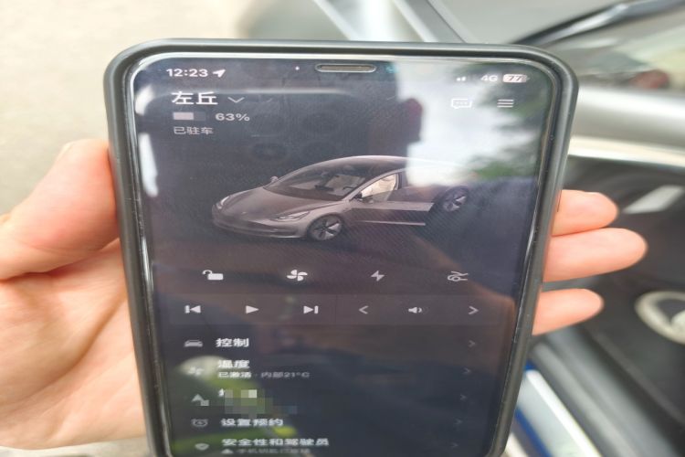 Used Tesla Model 3 2020 Refreshed Version Long-Range Rear-Wheel Drive Vehicle Key