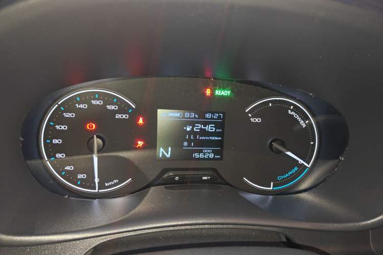 Used Wuling Hongguang New Energy 2024 All-Electric Model 300KM Standard Version Instrument Cluster