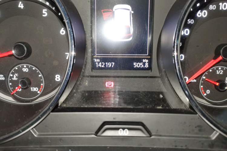 Used Volkswagen Tiguan L 2018 Revised 330TSI Automatic Two-Wheel Drive Flagship Edition Odometer Close Up