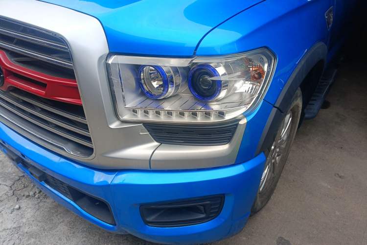 Used Zxauto Terralord 2021 2.5T Passenger Diesel Two-Wheel-Drive Luxury Big Double
