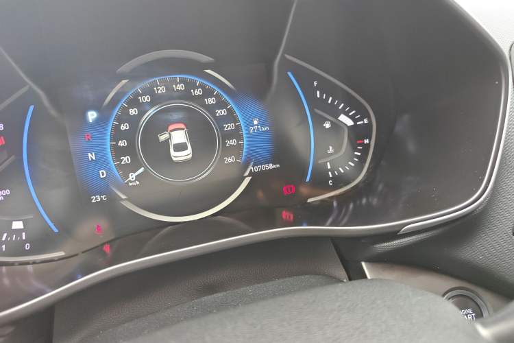 Used Hyundai Lafesta 2019 280TGDi Sport Edition China V Standard Odometer Close Up