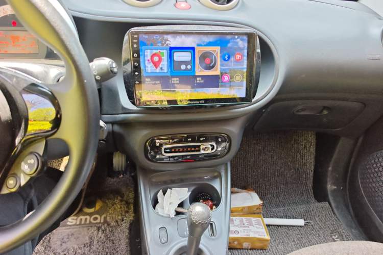 Used smart fortwo 2018 1.0L 52kW Hardtop Dynamic Version China V Audio And AC Panel