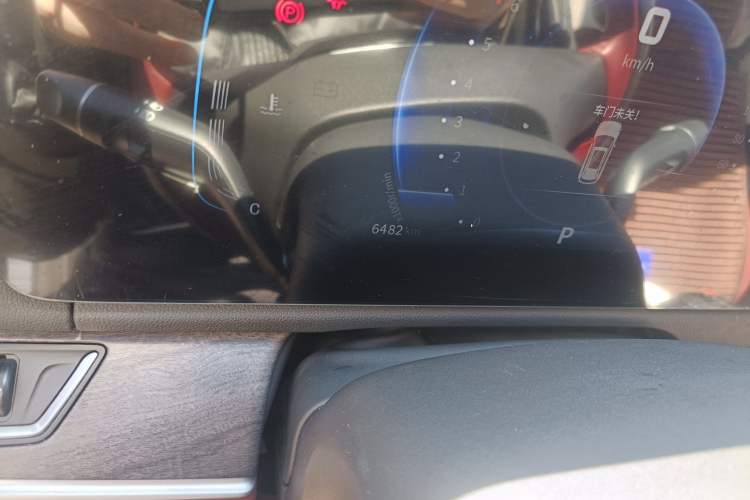 Used Dongfeng Fengon 580 2022 1.5T Automatic Enjoyment Model Odometer Close Up