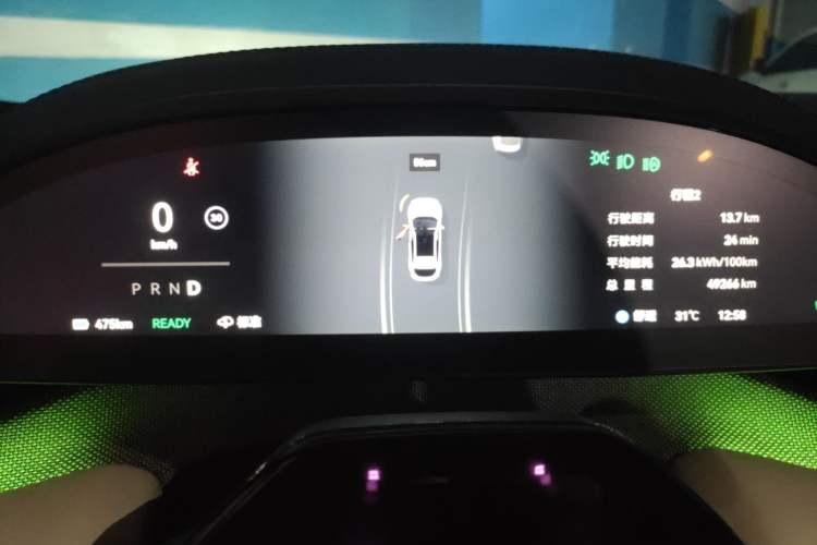 Used Zeekr 001 2024 ME Edition 100 kWh All-Wheel Drive Instrument Cluster