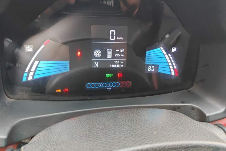 Used JAC Group iEV6E 2018 Sport Edition iEV6E Luxury Smart Enjoyment Version Odometer Close Up