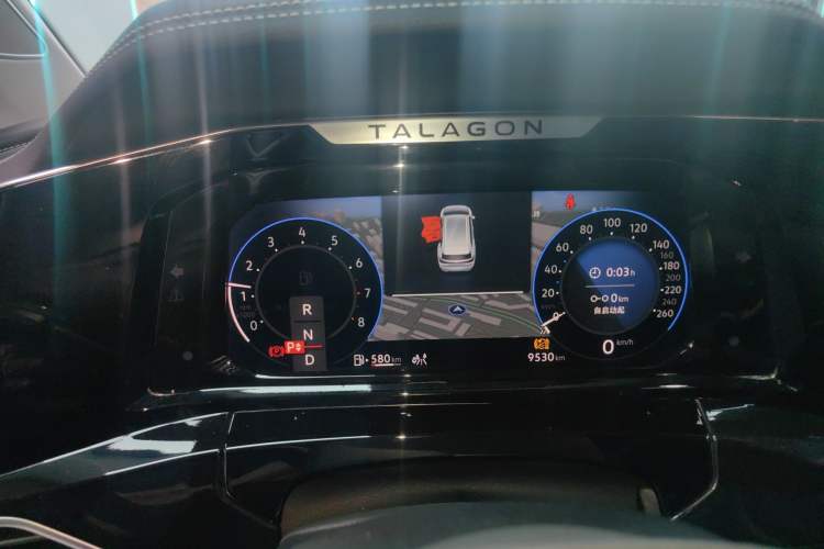 Used Volkswagen Talagon 2024 380TSI All-Wheel Drive Luxury Prestige Pro 7-Seater Instrument Cluster