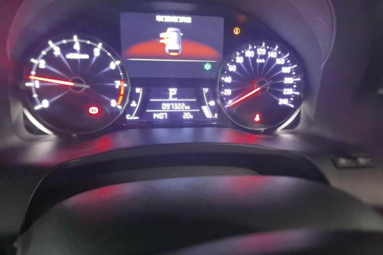 Used Honda Avancier 2017 370TURBO Four-Wheel Drive Prestige Edition Odometer Close Up