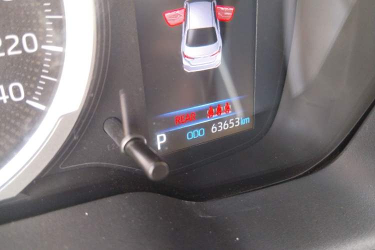 Used Toyota Corolla 2021 1.2T S-CVT Elite PLUS Edition Odometer Close Up