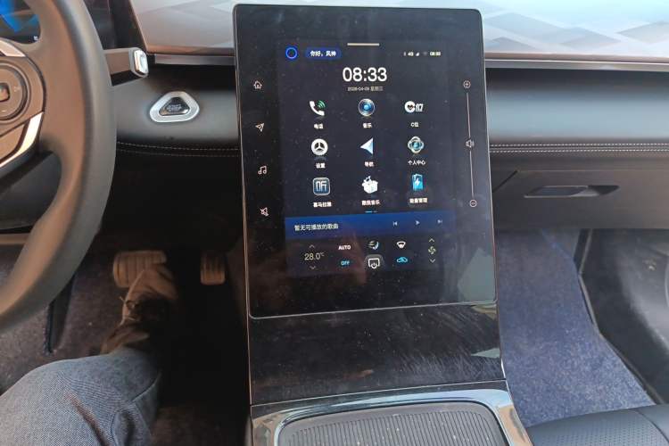 Used Dongfeng Aeolus SKY EV01 2024 530km PRO Audio And AC Panel