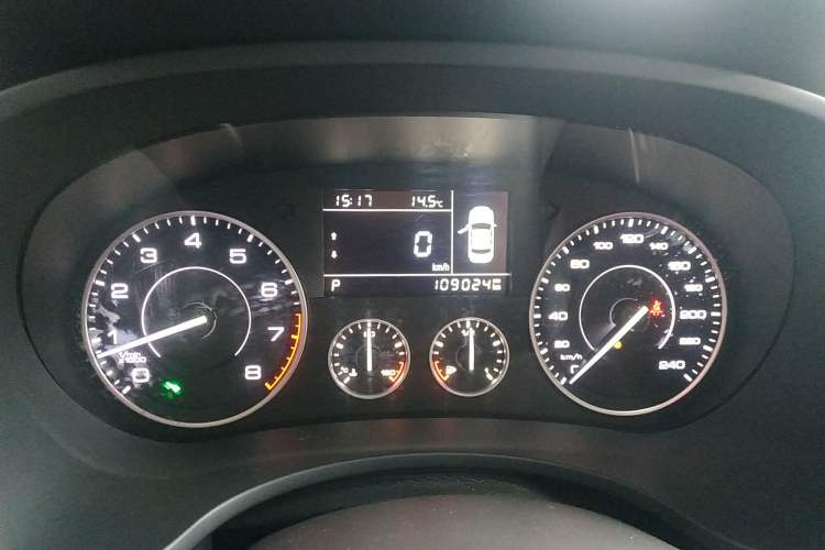 Used BORGWARD BX5 2020 20TGDI Automatic Two-Wheel Drive Pioneer Edition Instrument Cluster