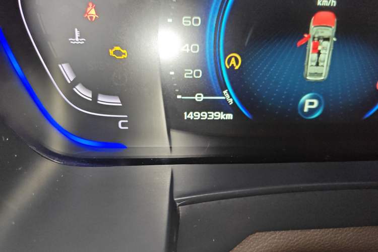 Used Geely Auto Jiajie 2019 1.5TD MHEV DCT Luxury Edition Odometer Close Up