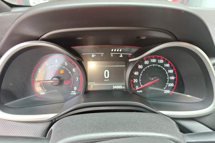 Used Chevrolet Monza 2019 RS 330T Automatic Comfort Edition China VI Standard Instrument Cluster