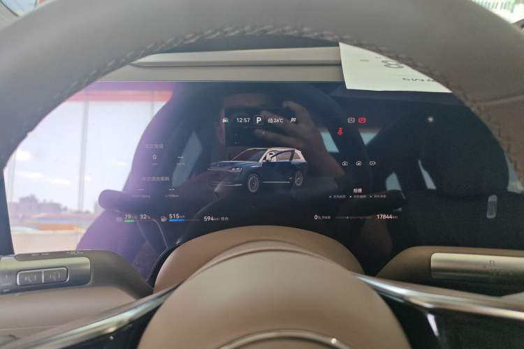 Used Hima AITO M9 2024 Range-Extended Ultra Version 52 kWh 5-Seater Model Instrument Cluster