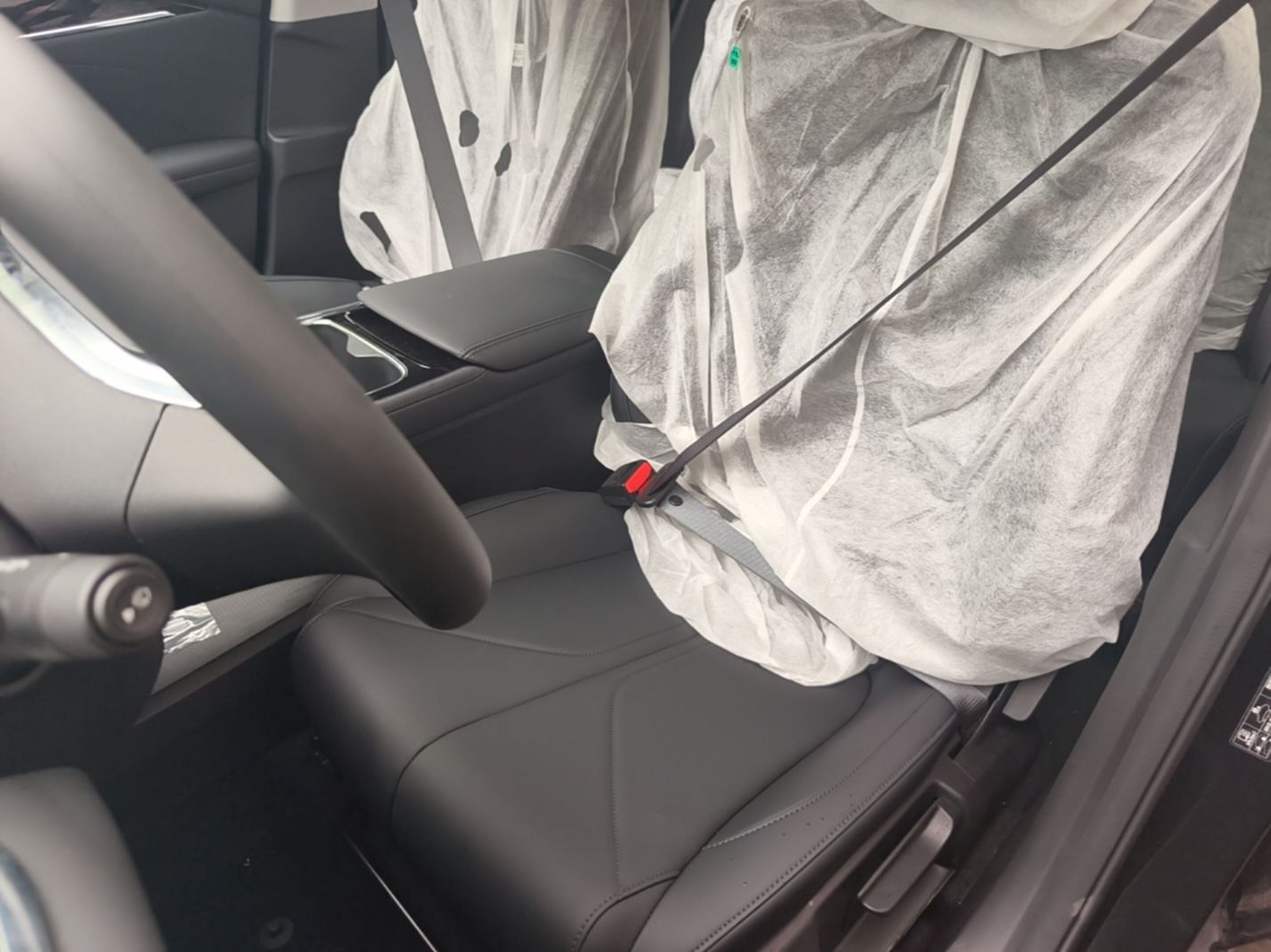 A primeira fila do carro