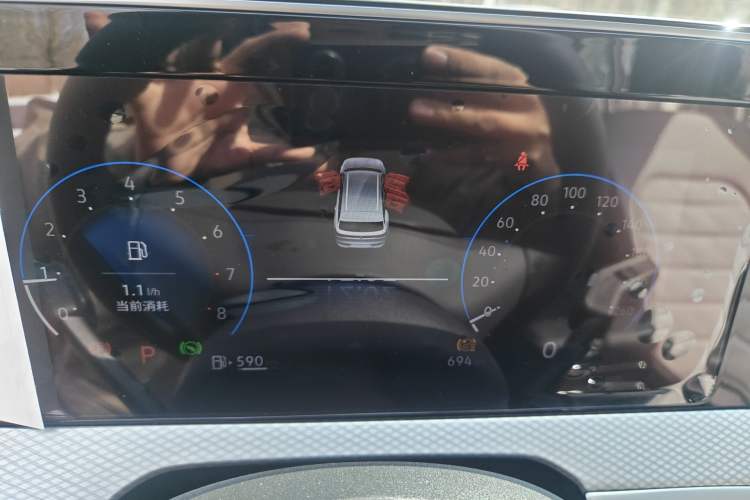 Used Volkswagen Tavendor 2025 Model 330TSI Luxury Journey—Shared Enjoyment Edition Instrument Cluster