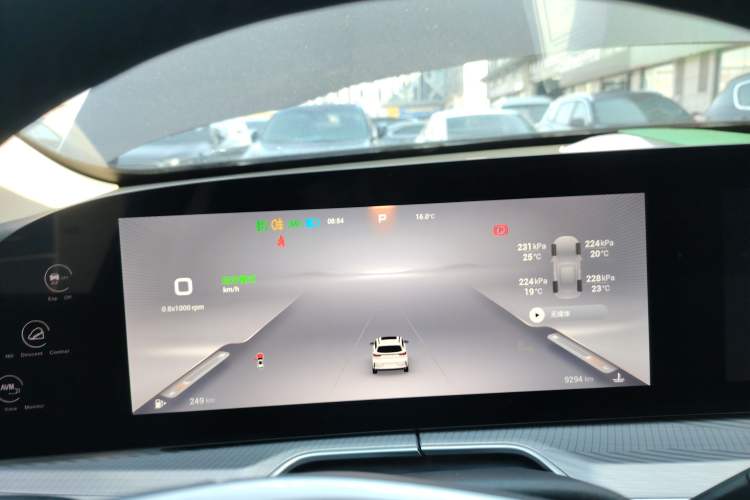 Used EXEED Lingyun 2025 300T Two-Wheel Drive Starry Edition Instrument Cluster