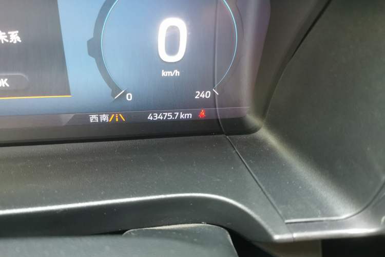 Used Ford Ranger 2023 Wild Terrain 4x4 Automatic Version Gasoline Odometer Close Up