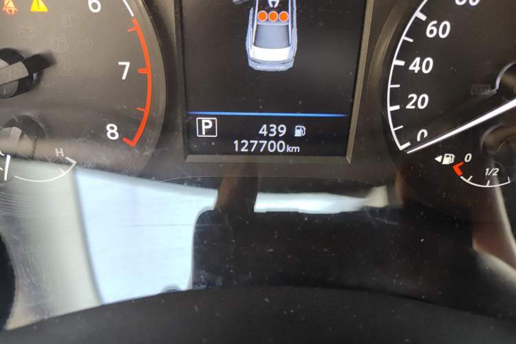 Used Nissan Teana 2020 2.0L XL Upper SmartDrive Version Odometer Close Up