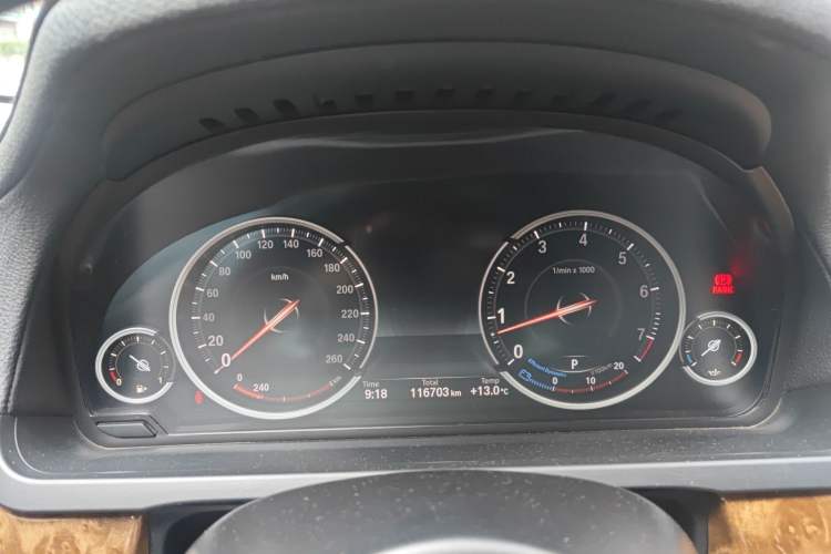 Used BMW 7 Series 2013 740Li Luxury Model Instrument Cluster