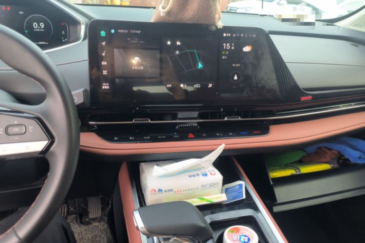 Used CHANGAN CS55PLUS 2024 3rd Generation 1.5T DCT Prestige Model Audio And AC Panel