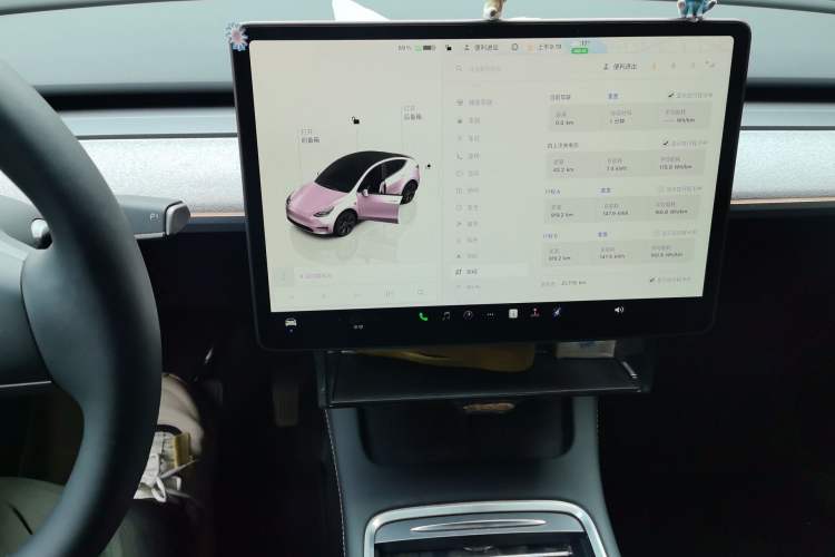 Used Tesla Model Y 2024 Rear-Wheel-Drive Version Audio And AC Panel