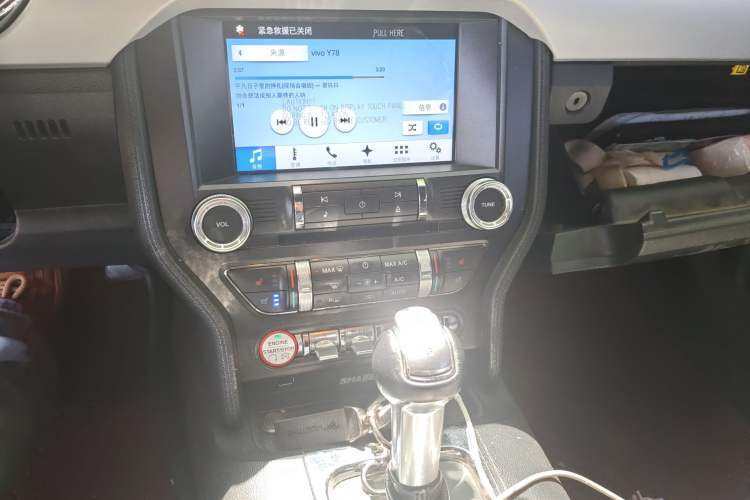 Used Ford Mustang 2016 2.3T Performance Edition Audio And AC Panel