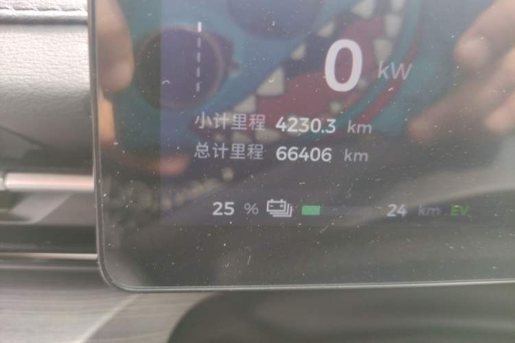 Used Wuling Xingguang 2023 150 Advanced Edition Odometer Close Up