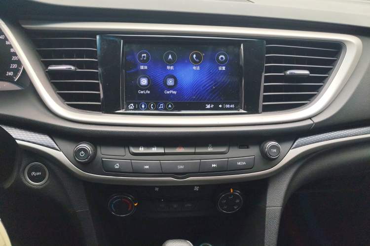 Used Buick GT 2021 Revised Version Flagship 1.5L Automatic Elite Edition Audio And AC Panel