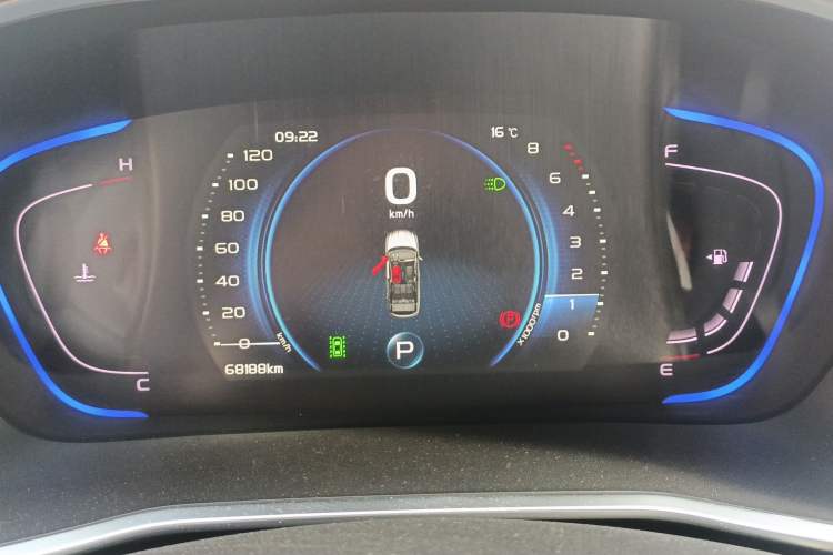 Used Geely Auto Coolray 2019 Sport Version 260T DCT Battle China VI Standard Instrument Cluster