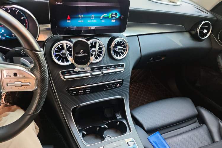 Used Mercedes-Benz C-Class 2021 C 200 L Fashion Edition Sport Version Audio And AC Panel